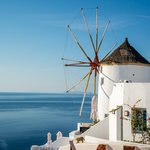 Oia's most photographed windmill! | Photo taken by David B