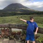 Look! It's the Arenal Volcano | Photo taken by Joseph F