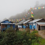 A typical tea house / lodge setup in Dobato. | Photo taken by William N