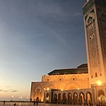 Hassan II at Night | Photo taken by Thomas C