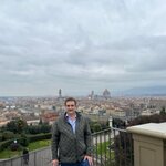 View of Florence on top of Michelangelo Plaza | Photo taken by Dean C