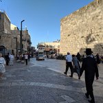 Crossing the border by land between Jordan and Israel is a two-hour long bureaucratic process, with lots of checkpoints and metal detectors. We had to give up our passports for quite a while, which was a little unnerving, but they were returned to us on the shuttle bus to take us across the Jordan River into Israel. The walled city of Old Jerusalem is a confluence three of the world’s religions: Christianity, Judaism, and Islam, with sites deemed holy by all three faiths.  Our hotel was near the Jaffa Gate, one of the main entries into the walled city of Old Jerusalem. | Photo taken by Rich W