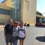 Saying bye to Lena | Photo taken by Rebecca R