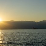 Sunset in Nafplio | Photo taken by Dave H