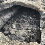 Unbelievable lava fields, this is a real lava tube! | Photo taken by Whitney S