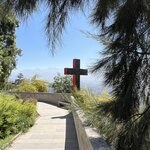 A spiritual path of the crosses, Cerro San Cristobal | Photo taken by Lisa K