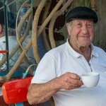 Local gentleman let us take his picture. | Photo taken by Dave H