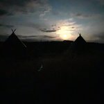 Arrive at Northern Lights watch location | Photo taken by Robin W