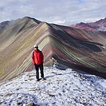 Rainbow Mountain | Photo taken by Angela I