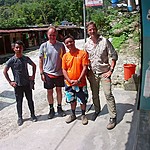 Start the trek by registering at the safety post. | Photo taken by marcus w