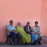 Dad’s new friends  | Photo taken by Rose A