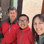With Lama in Lo Manthang | Photo taken by Lisa D