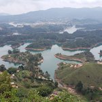 View from Piedra del Peñol | Photo taken by Rebecca H