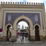 One of the gates into the Fes Medina | Photo taken by Eileen S