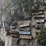 Hanging coffins  | Photo taken by James W