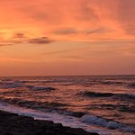 Caribbean Coast at Sunset | Photo taken by Sophie E