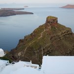 Skaros Rock | Photo taken by Dee W