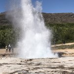 Geyser at Geysir | Photo taken by jay d