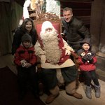 Meeting Santa Claus! | Photo taken by Victoria M