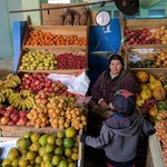 Market on the way to Ausungate | Photo taken by Mark F