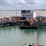 Fishing boats in El Jadida. | Photo taken by Eileen S
