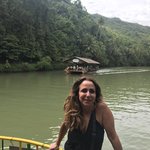 On a river lunch boat cruise.  | Photo taken by Segal A
