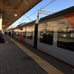 Sapsan train back to Moscow | Photo taken by Diane P