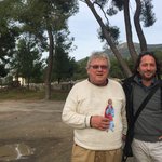 Carl and Ilias at Epidaurus | Photo taken by Vickie B