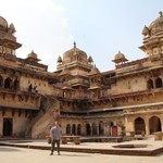 Raj Mandir, Orchha | Photo taken by Ivan T