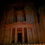 The Treasury at night | Photo taken by Adam K