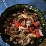 Chicharron salad | Photo taken by Jazmin D