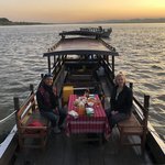 Annette & Zaw our guide - Bagan | Photo taken by Gregory R