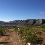 the road & valley approaching  | Photo taken by Darina B