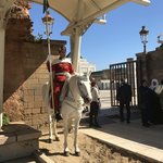 Mausoleum of Mohammed V guard | Photo taken by Chris M