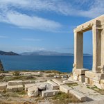 Portara or Great Door of unfinished Temple of Apollo on Naxos, 530BC | Photo taken by David B