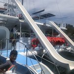 Our Boat with Slides. Yay! | Photo taken by Nitin A