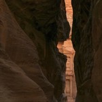 Siq  view of treasury | Photo taken by Arnold A