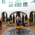 Riad Passali, enjoying the lobby | Photo taken by Maura S