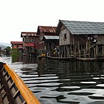 Houses on stilts | Photo taken by Rodney S