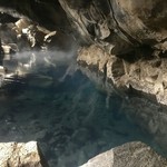 Hot spring in a cave. Game of Thrones filmed here! | Photo taken by Whitney S
