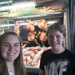 Meat market. Eek.  | Photo taken by Heidi C