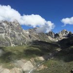 We had one really sunny day where the cloud lifted and you could see nothing but peaks in every direction you looked. | Photo taken by Anita P
