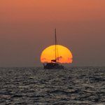 Sunset from cruise ship. | Photo taken by Dave H