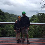 Pre zip lining | Photo taken by Raj V