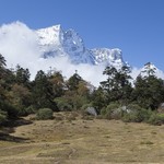 view-Everest-hotel-Namche | Photo taken by Lidia D