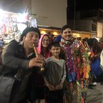 Street celebration in Aguas Calientes: Machu Picchu's Inclusion as the 7 Wonders of the World | Photo taken by Elisa M