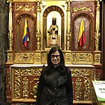 white modonna w/black monody | Photo taken by Janice B