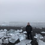 Diamond Beach...icebergs planted on the beach! | Photo taken by John P