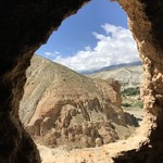 View from caves in Chossar Valley | Photo taken by Lisa D