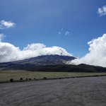 Majestic Cotapaxi - we got it as the sky cleared! | Photo taken by Peter S